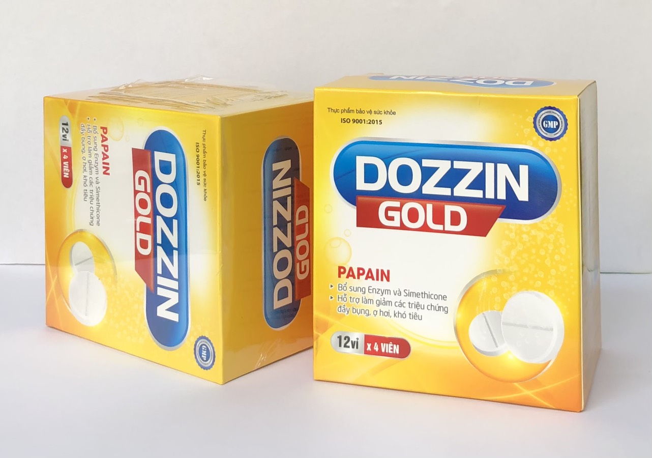 VIÊN SỦI TIÊU HÓA DOZZIN GOLD