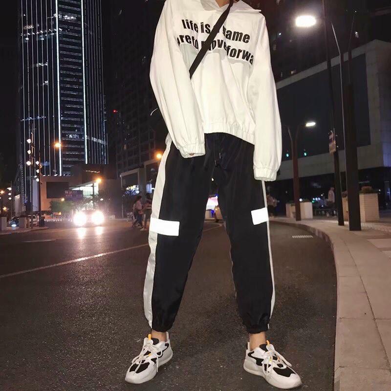 Quần jogger túi hộp sọc phản quang unisex Thiết kế mới nhất, Hàng kỹ mầu cực đẹp, Giá tốt nhất thị trường, Thoáng nhẹ