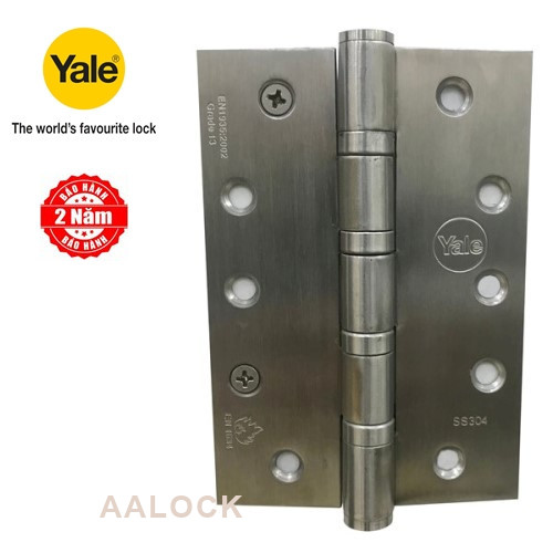 1 cặp bản lề cửa Yale 3S4BB503530-CE US32D, loại bản lề lá cao cấp cho cửa chính của Mỹ