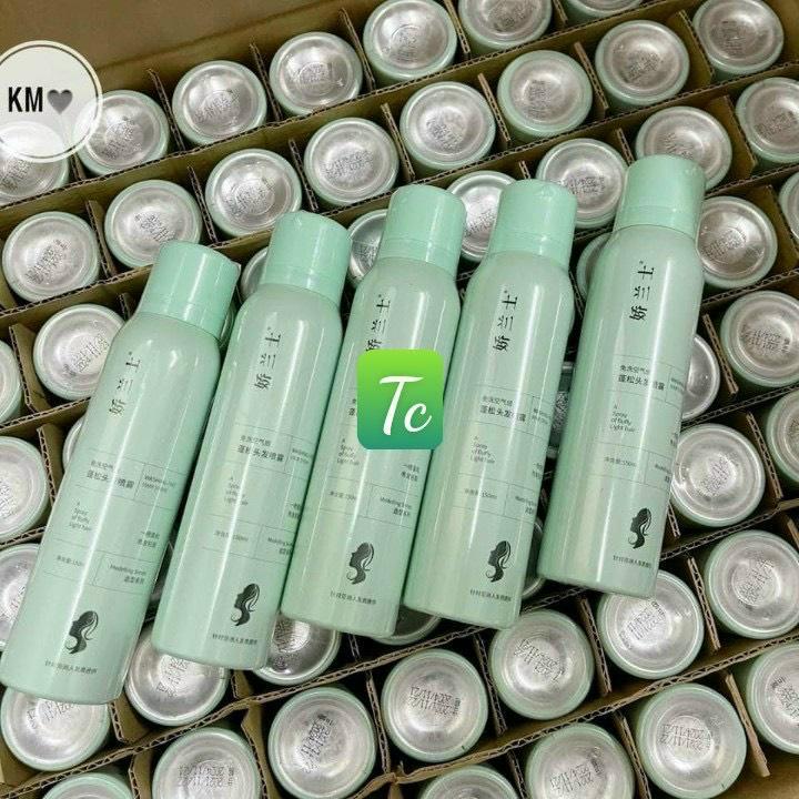 Xịt Gội Đầu Khô Cấp Tốc Nội Địa Trung Giúp Tóc Bồng Bềnh Suốt 8 Tiếng Không Dầu Không Bết Dính