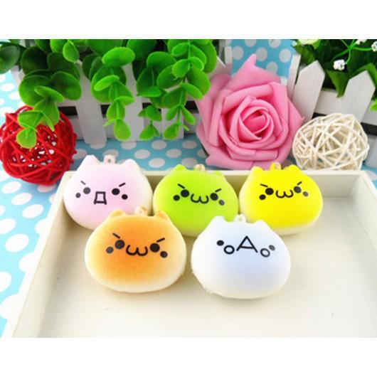 Squishy mặt mèo 2 bên  squishy