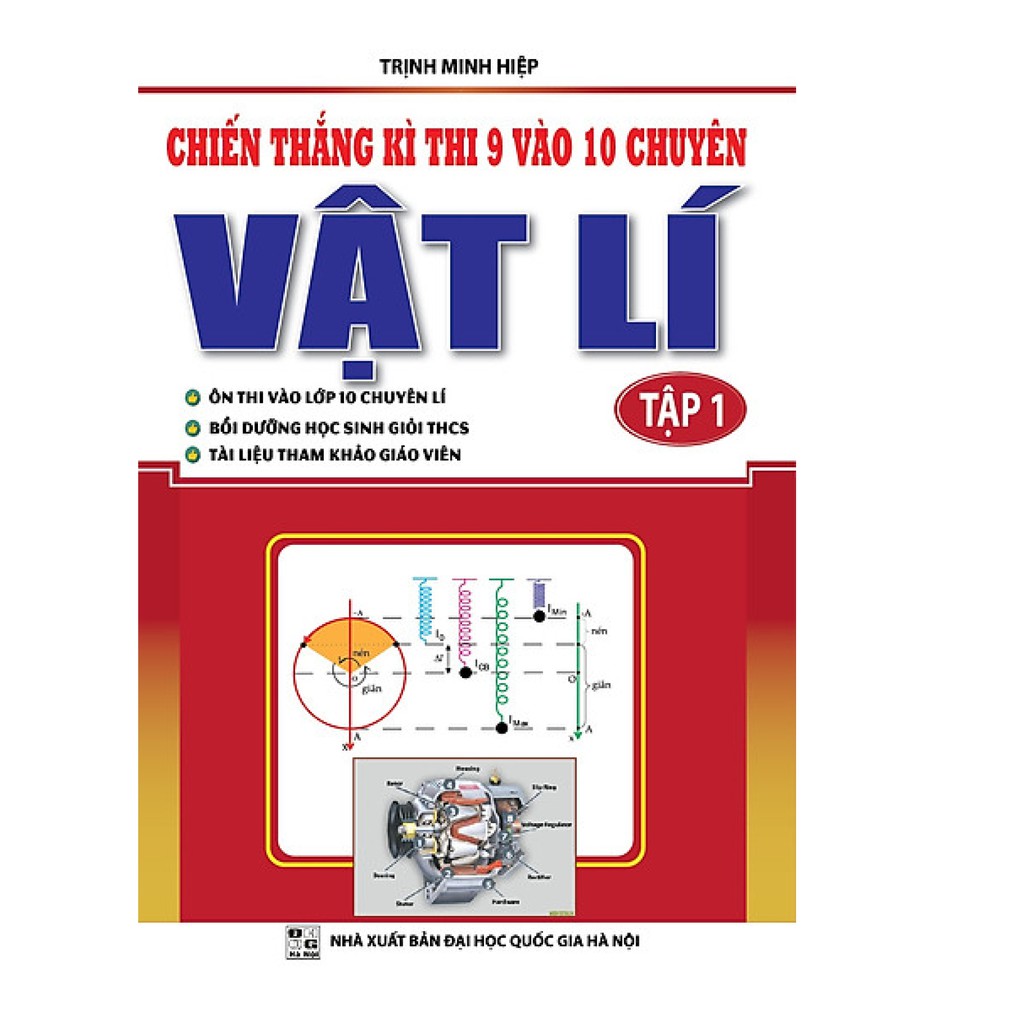 Sách - Chiến thắng kì thi 9 vào 10 chuyên môn Vật Lý tập 1 - KV