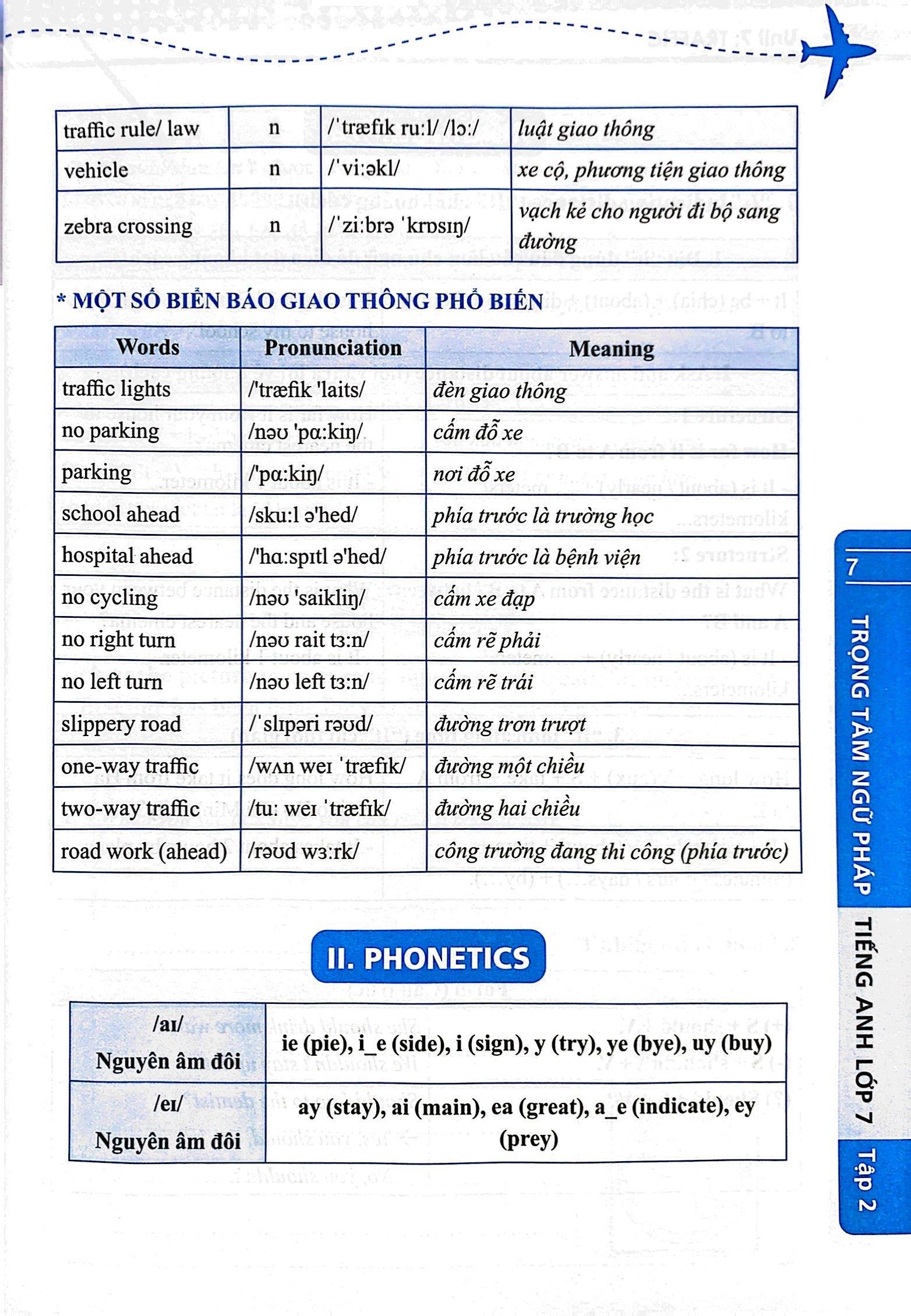 Global Success - Trọng Tâm Ngữ Pháp Tiếng Anh Lớp 7 - Tập 2 - Có Đáp Án (Tái Bản 2023)