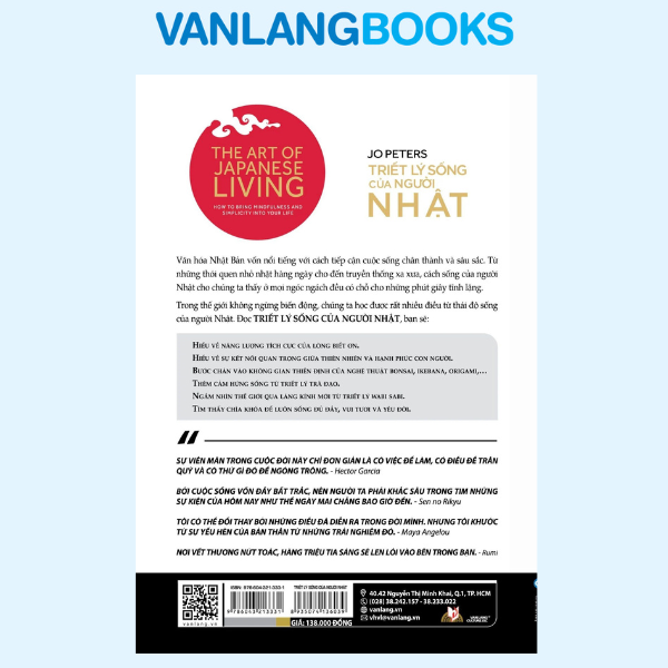 Triết Lý Sống Của Người Nhật - Vanlangbooks
