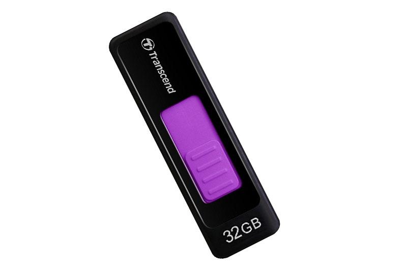 USB 3.1 32 GB Transcend JetFlash 760 Đen Tím - Hàng chính hãng - Hàng chính hãng