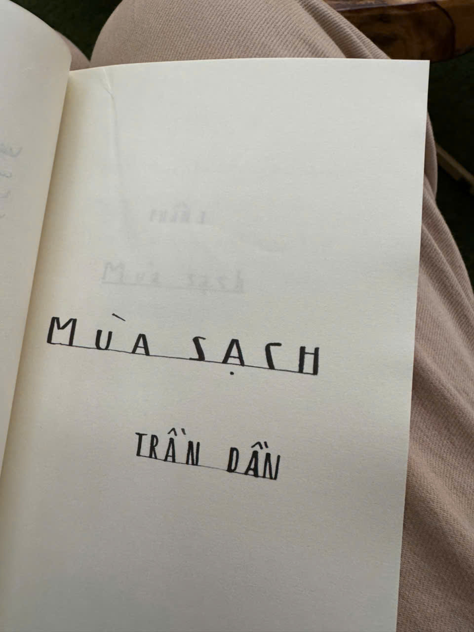 MÙA SẠCH - LỊCH VIỆT NAM - Trần Dần - Thời Độ - NXB Văn Học
