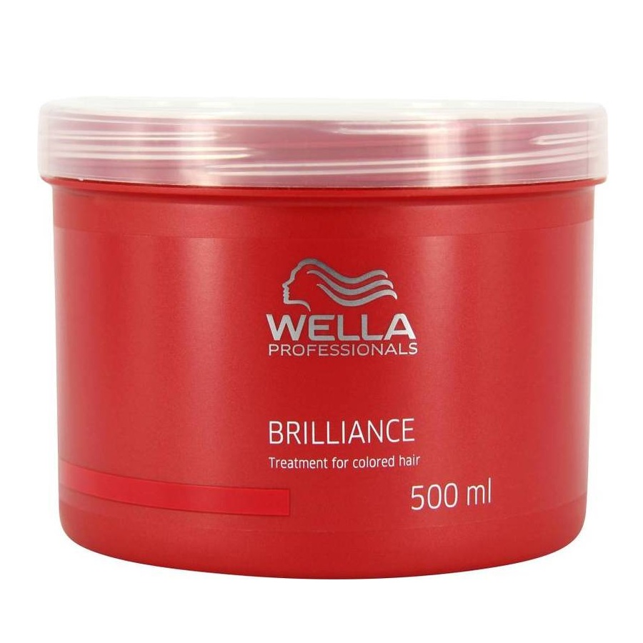 Hấp dầu giữ màu tóc nhuộm Wella Professionals Brilliance Treatment for Colored Hair 500ml