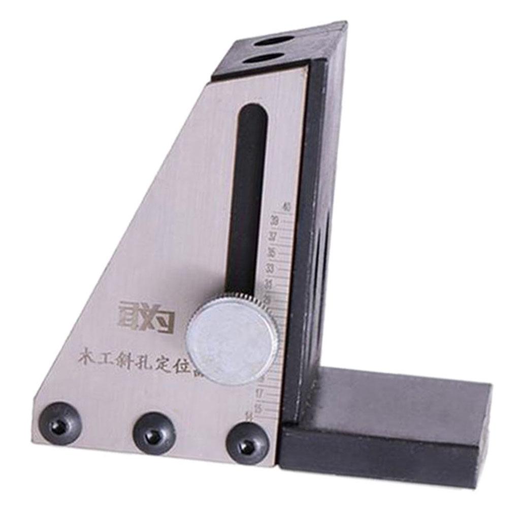 Pocket Hole Jig Tool Set Step Drill Bit Woodworking Joint Carpentry Tool Kit