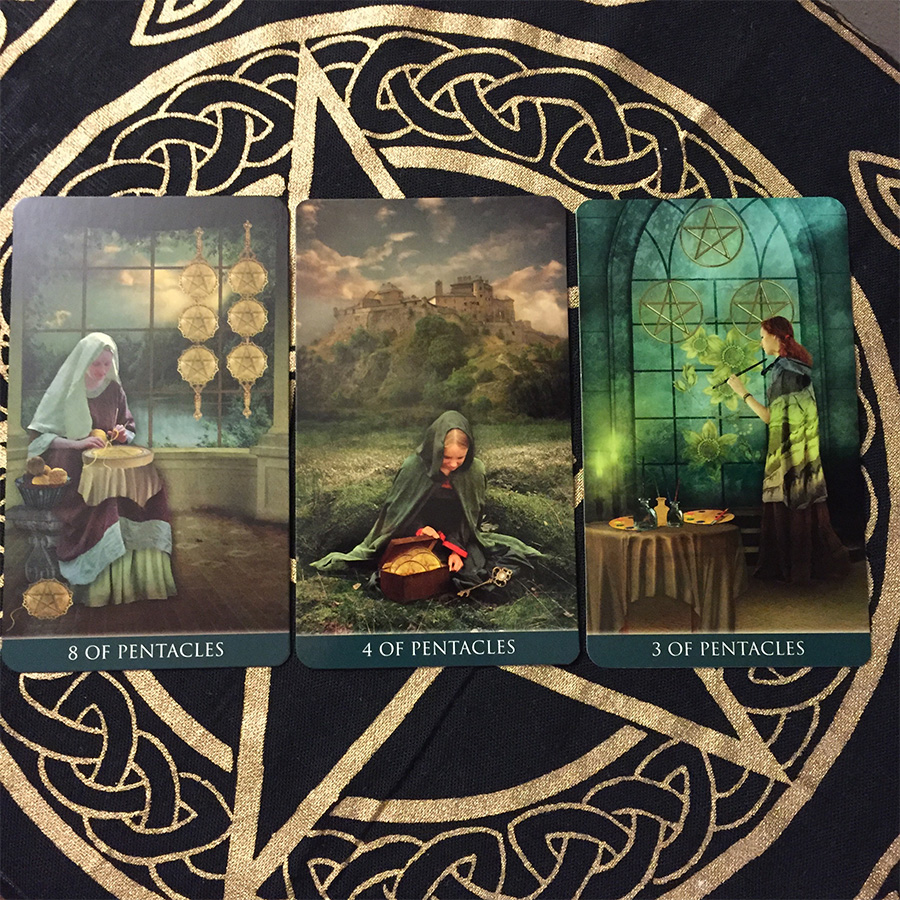 Bộ Bài Bói Thelema Tarot Đẹp New