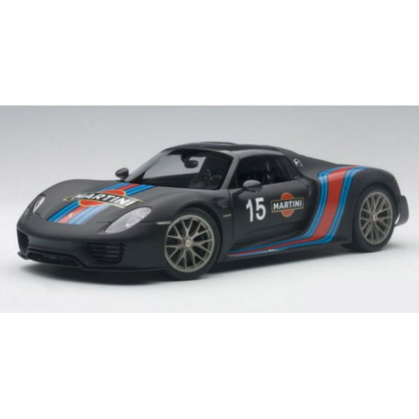 Xe Mô Hình Porsche 918 Spyder Weissach Package 1:18 Autoart - 77929 (Đen)