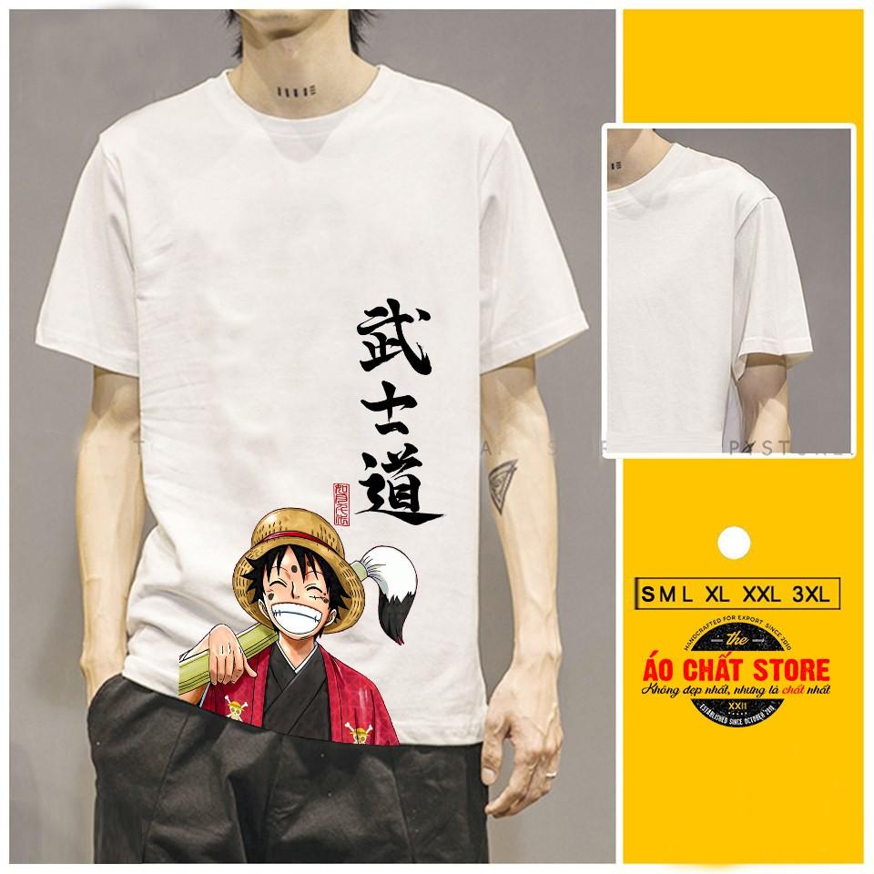 Áo thun LAW ZORO LUFFY mũ rơm siêu đẹp | áo phông one piece hải tặc tshirt