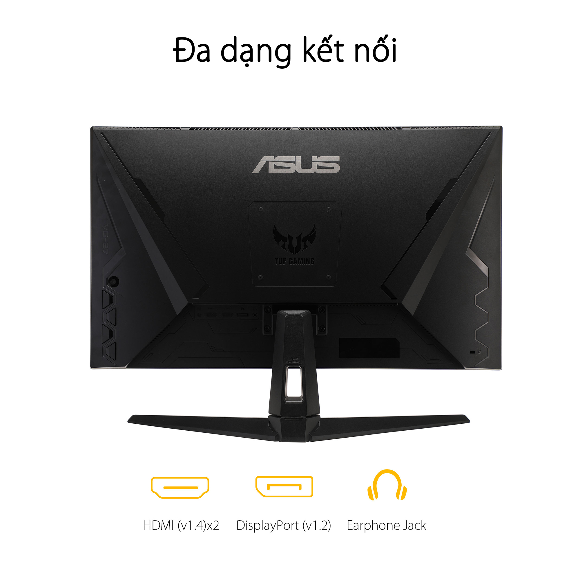 Màn hình ASUS TUF GAMING VG279Q1A 27&quot; IPS 165Hz, Adaptive-sync, FreeSync Premium, 1ms (MPRT) - Hàng Chính Hãng