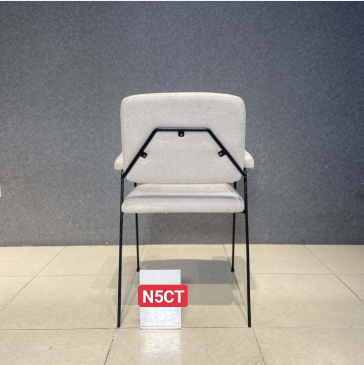 Ghế ngồi phòng ăn Juno Sofa N5CT kiểu decor chân sắt