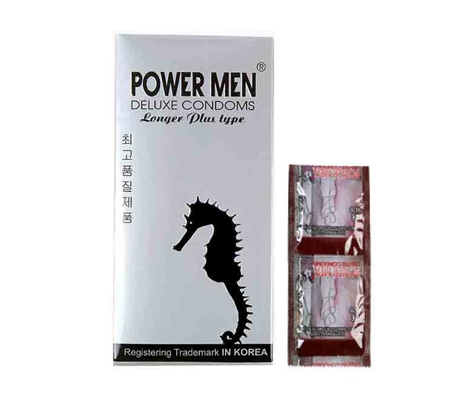 Bao Cao Su Gân Gai Kéo Dài Thời Gian Powermen Longer Plus Type - Che Tên Sản Phẩm