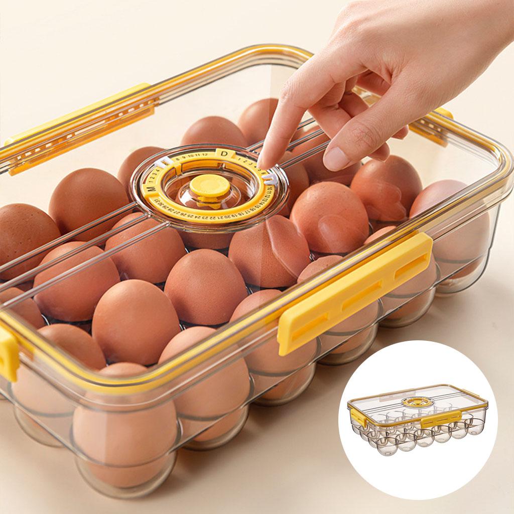 Eggs Holder Food Storage Egg Box Refrigerator Container Case