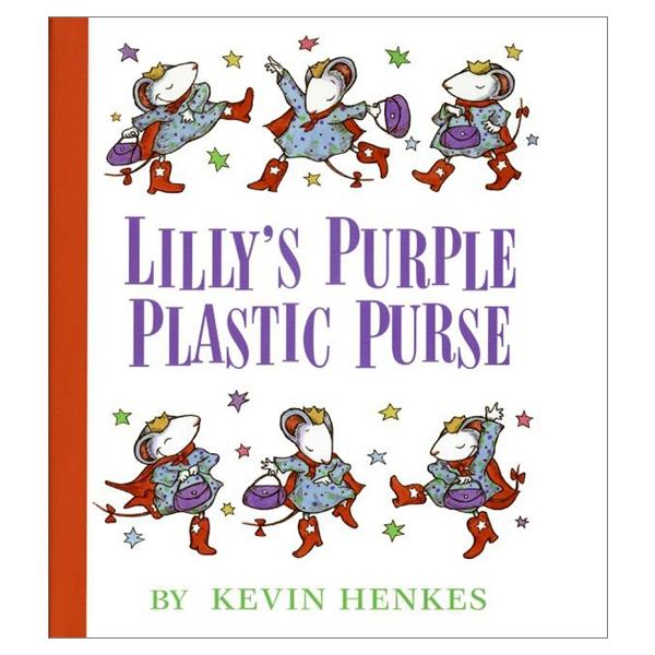 Lillys Purple Plastic Purse