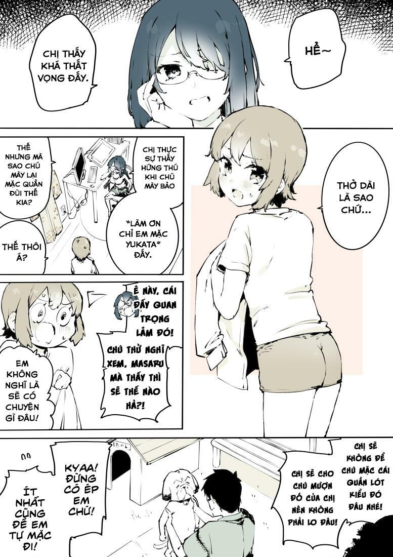 mình không thể ngừng crossdress được... chapter 14 1