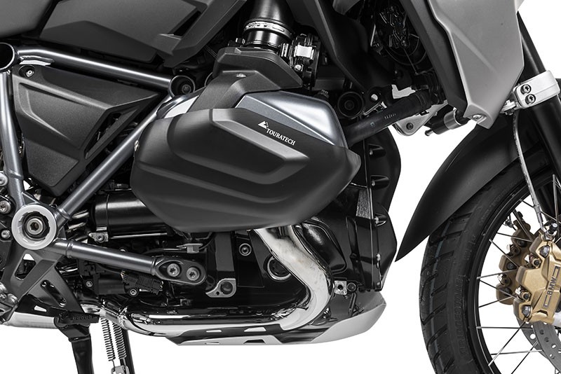 Tấm nhôm ốp bảo vệ xi lanh, màu Đen cho BMW R1250GS / R1250GSA / R1250R / R1250RS / R1250RT