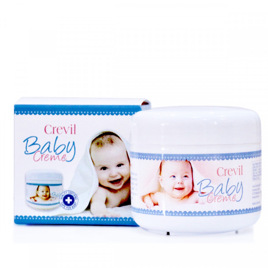 Crevil Baby Creme, kem chống hăm tã, dưỡng ẩm cho bé (125ml, hàng Đức)