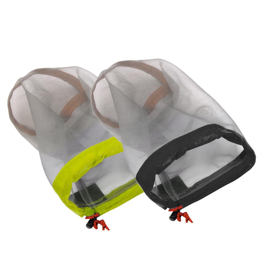 2 Pieces Ultra Lightweight Mesh Stuff Sack Storage Bag Clothes Shoes Organizer Pouch