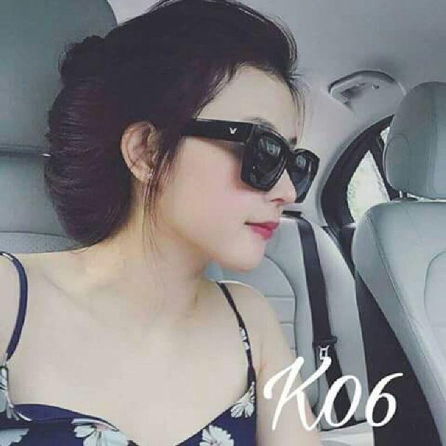 Kính mát nam nữ chữ V phong cách Hàn Quốc
