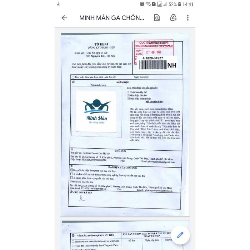 GA CHỐNG THẤM COTTON THUN NANO KHÁNG KHUẨN MINH MẪN - HÌNH CÂY THÔNG