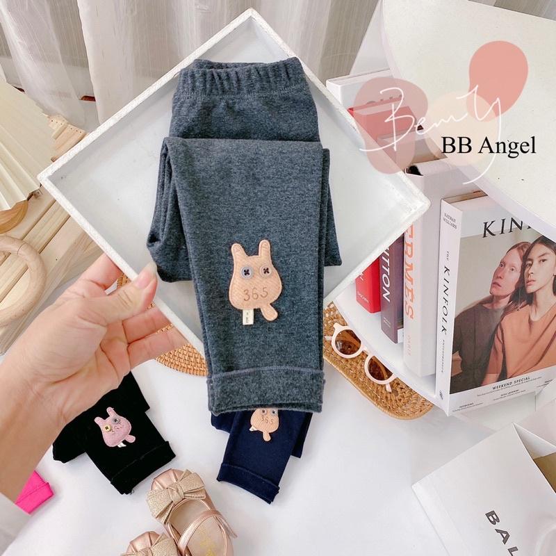 Quần legging bé gái bb angel sz đại 23-45kg,chất cotton len dày,mềm,mịn.ko b