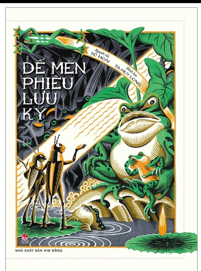 Dế mèn phiêu lưu ký- Bìa cứng in màu có ký tặng của họa sĩ Tạ Huy Long