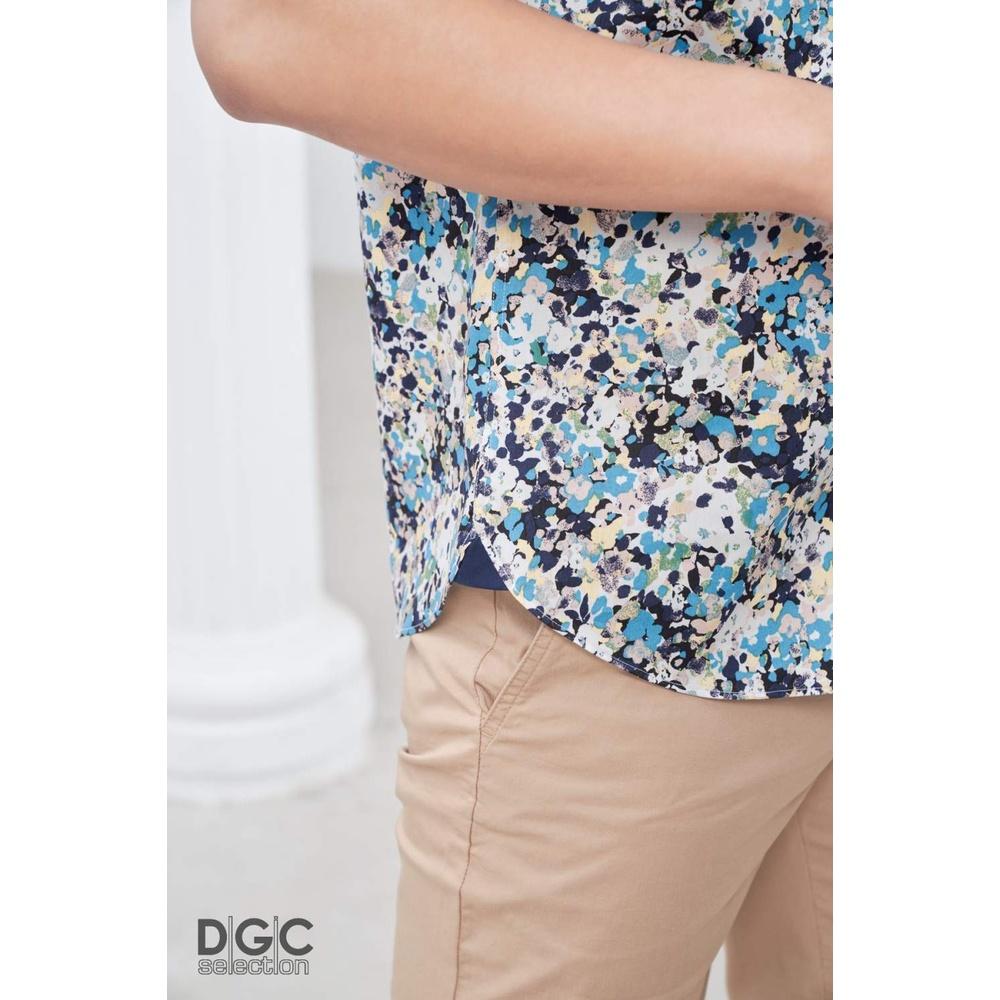 Áo sơ mi Nam ngắn tay Slim Fit DGC - SASNCB21M-S