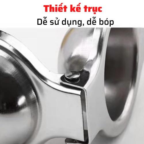 dụng cụ vắt,ép chanh inox tiện lợi cho các bà nội trợ thép không gỉ cao cấp dụng cụ nhà bếp tiện lợi nhỏ gọn an toàn