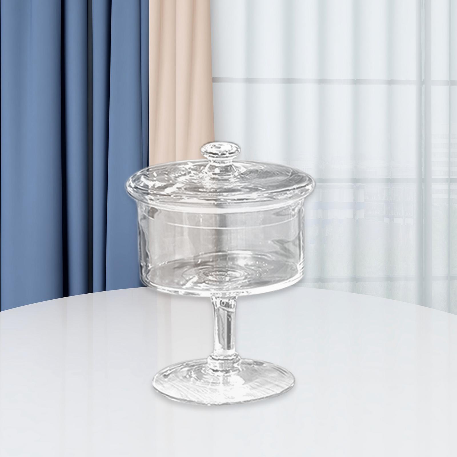 Glass Cake Tray Cake Holder Cupcake tand for Celebration Home Decoration S