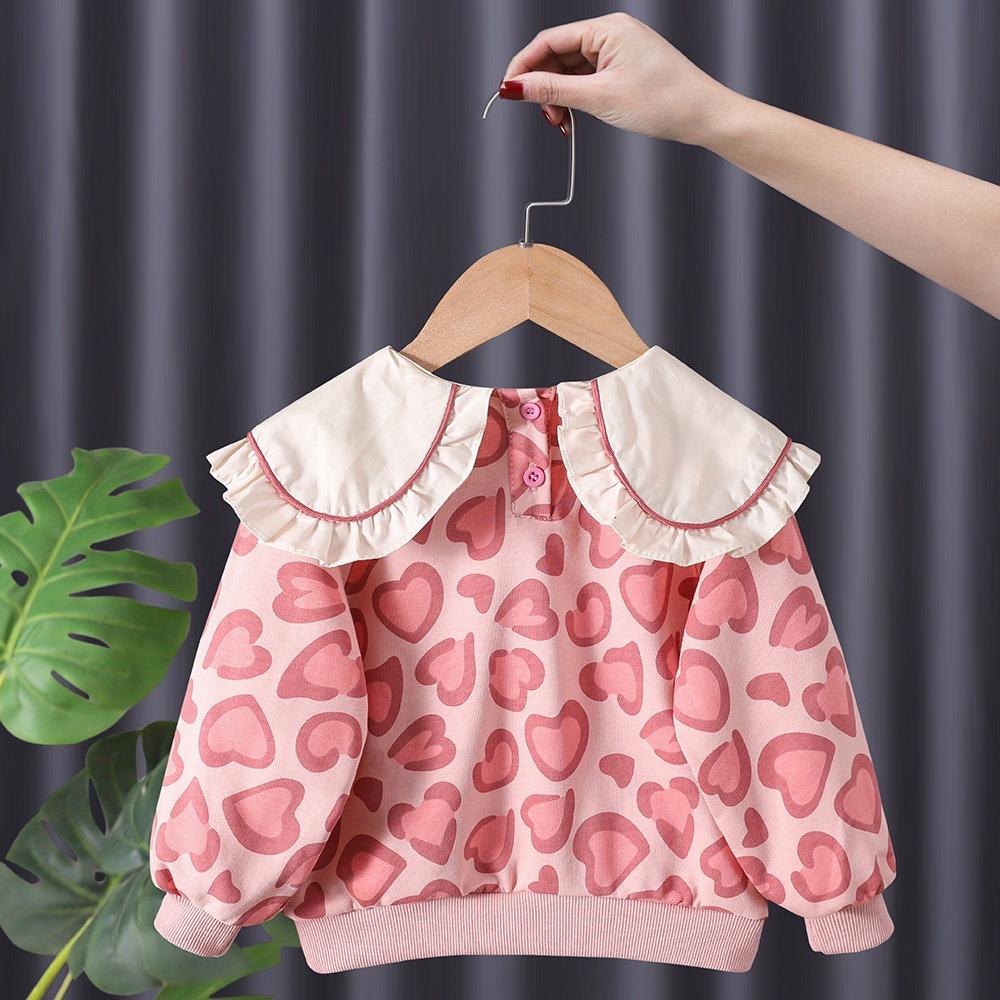 AV3 Size90-130 (9-30kg) Áo nỉ áo thun cho bé gái Quần áo trẻ em hàng quảng châu
