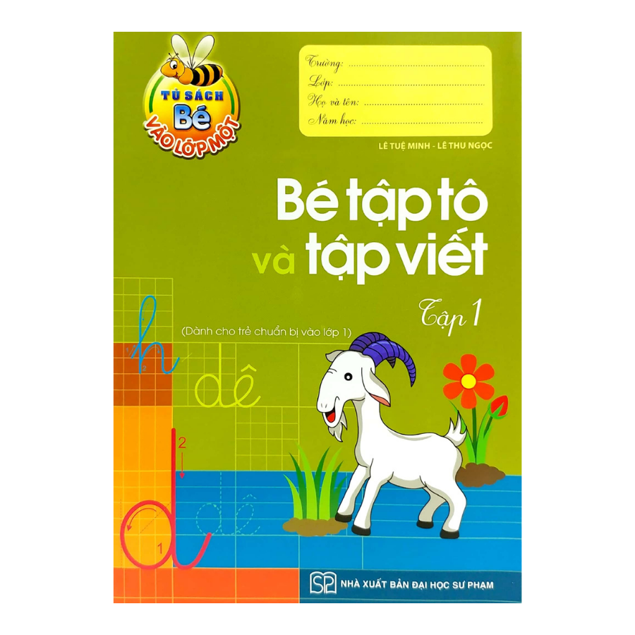 Bé vào lớp một ( Bộ túi 8 cuốn) - Tái Bản