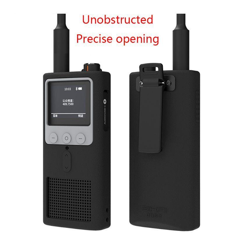 Vỏ Silicon Mềm Chống Trượt Bảo Vệ Cho Bộ Đàm Xiaomi Mijia Smart Walkie Talkie 2