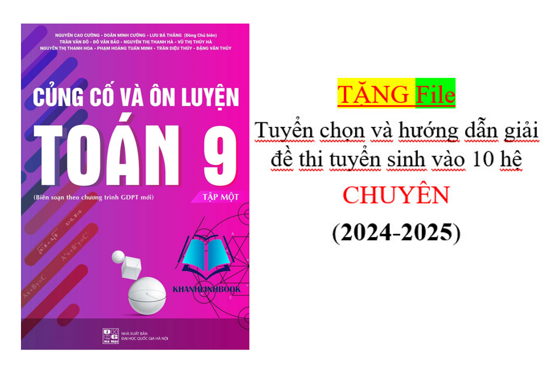 Sách - Củng cố và Ôn luyện Toán 9 - Tập 1
