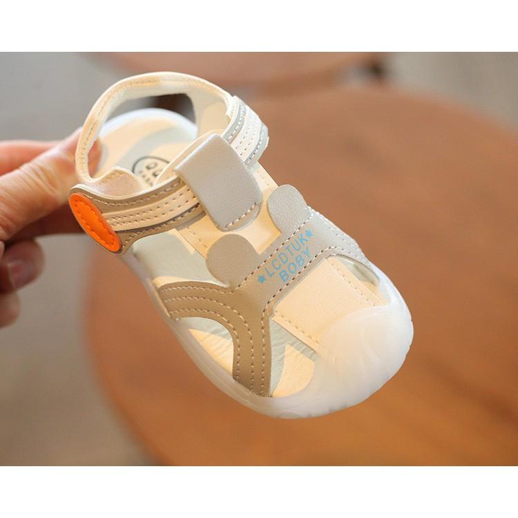 (F5) Giày SANDAL Tập Đi Cho Bé Trai Và Gái -Phát Sáng Đế Chống Trơn -Hàng Quảng Châu Cao Cấp - Shop Không Bảo Hành Đèn