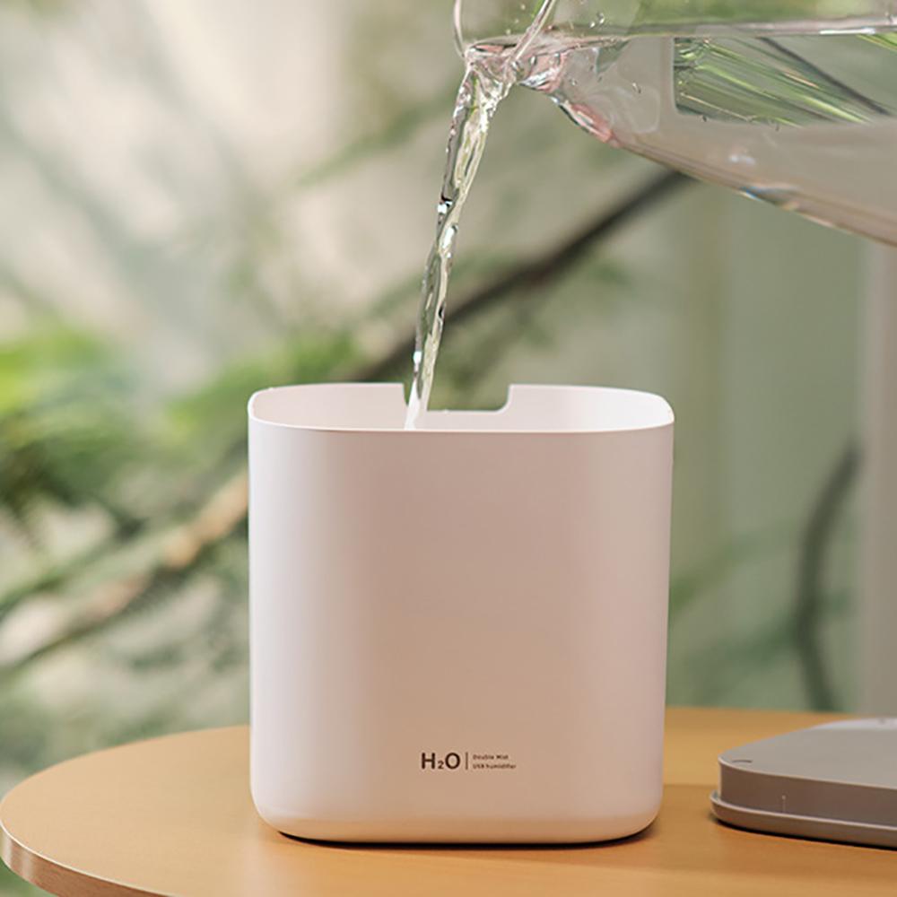 3L Máy Tạo Độ Ẩm Không Khí Tinh Dầu Hương Thơm Khuếch Tán Đôi Đầu Phun Bằng Coloful LED Siêu Âm Ẩm Khuếch Tán Hương Thơm