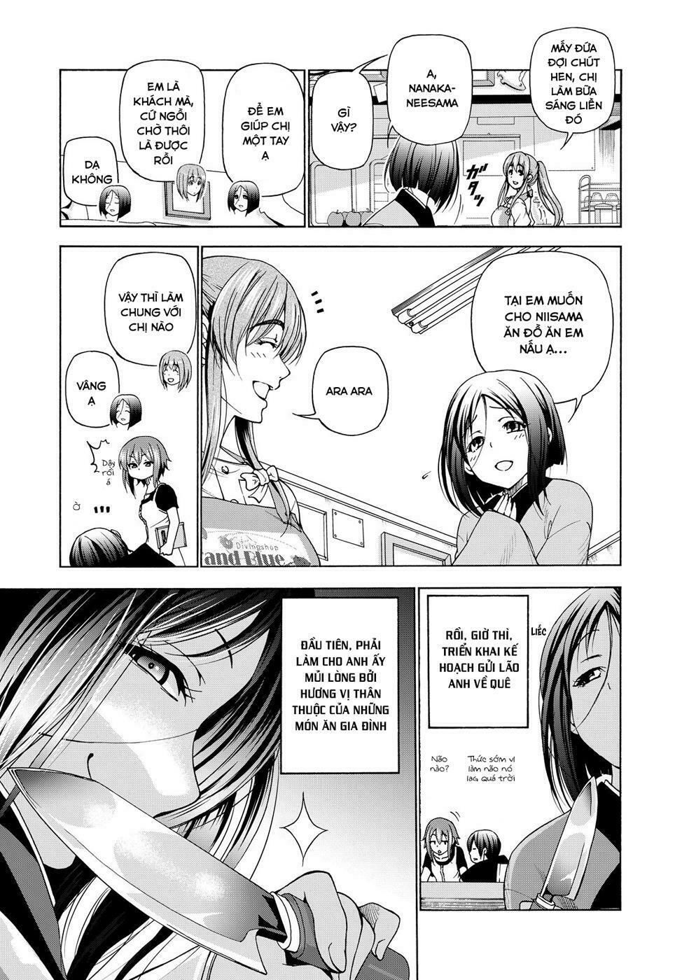 cô gái thích lặn - grand blue chapter 28 7