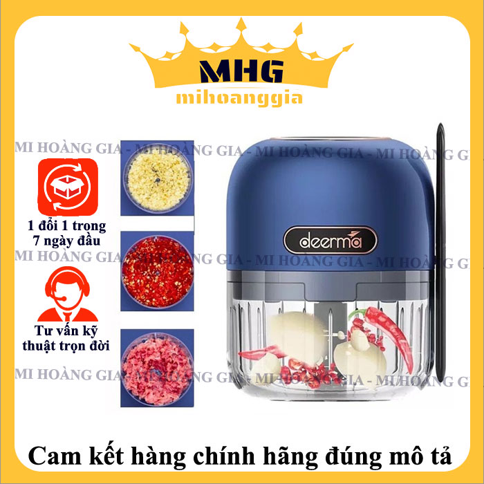 Máy xay nghiền đa năng không dây Deerma JS100 - Hàng Chính Hãng