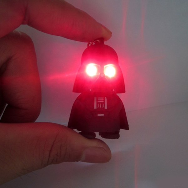 Móc Khóa Star War Darth Vader Có Đèn Led