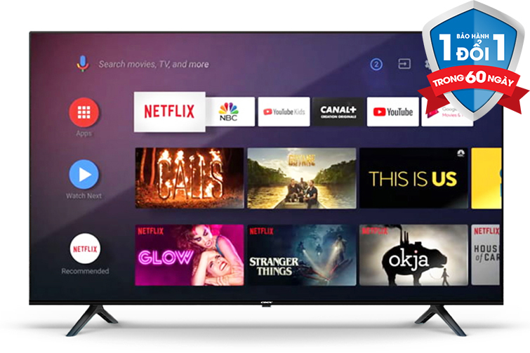 Smart Tivi Coex 4K 55 inch 55UT7100XG Google TV - Hàng nhập khẩu