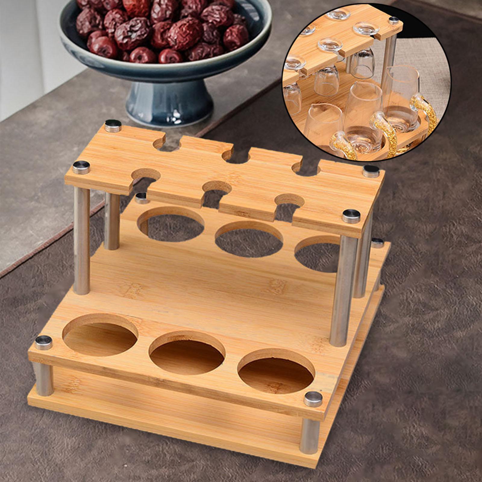 Cup Holder Cup Rack Drink Cup Storage Holder for Bar Nightclub Hotel Kitchen Decoration