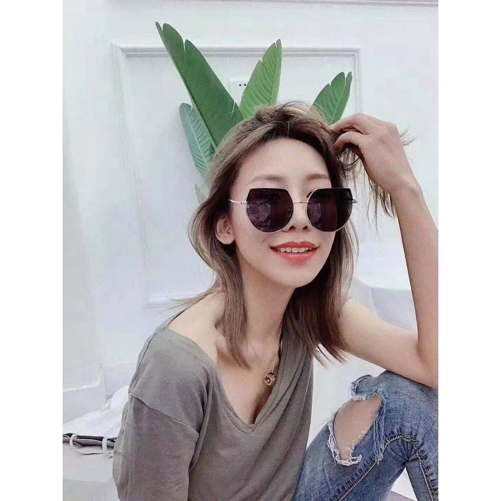 2021 Women's SunGlasses Fashion Sunglasses Large Thick Square Frame Eyeglasses