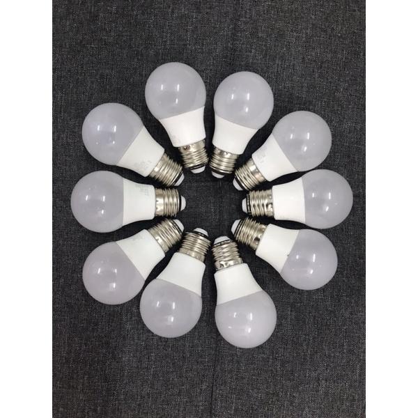 Combo 10 đèn búp nhựa 5w chiếu sáng gia đình