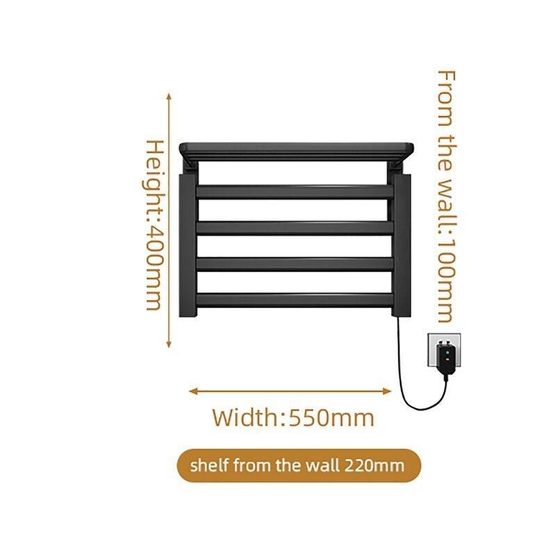 Giá treo khăn sưởi điện nhà hàng, khách sạn Intelligent Towel Rack 80W