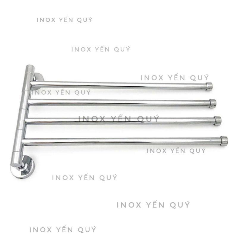 Thanh treo khăn gấp gọn; thanh treo khăn 2/3/4 chạc