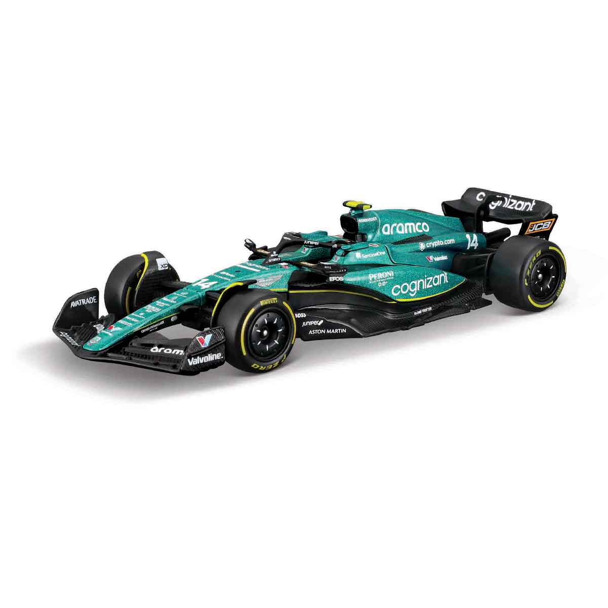 Đồ Chơi Xe Đua F1 1:43 Aston Martin Aramco Cog Team AMR23 (2023) MAISTO 14/18-38090