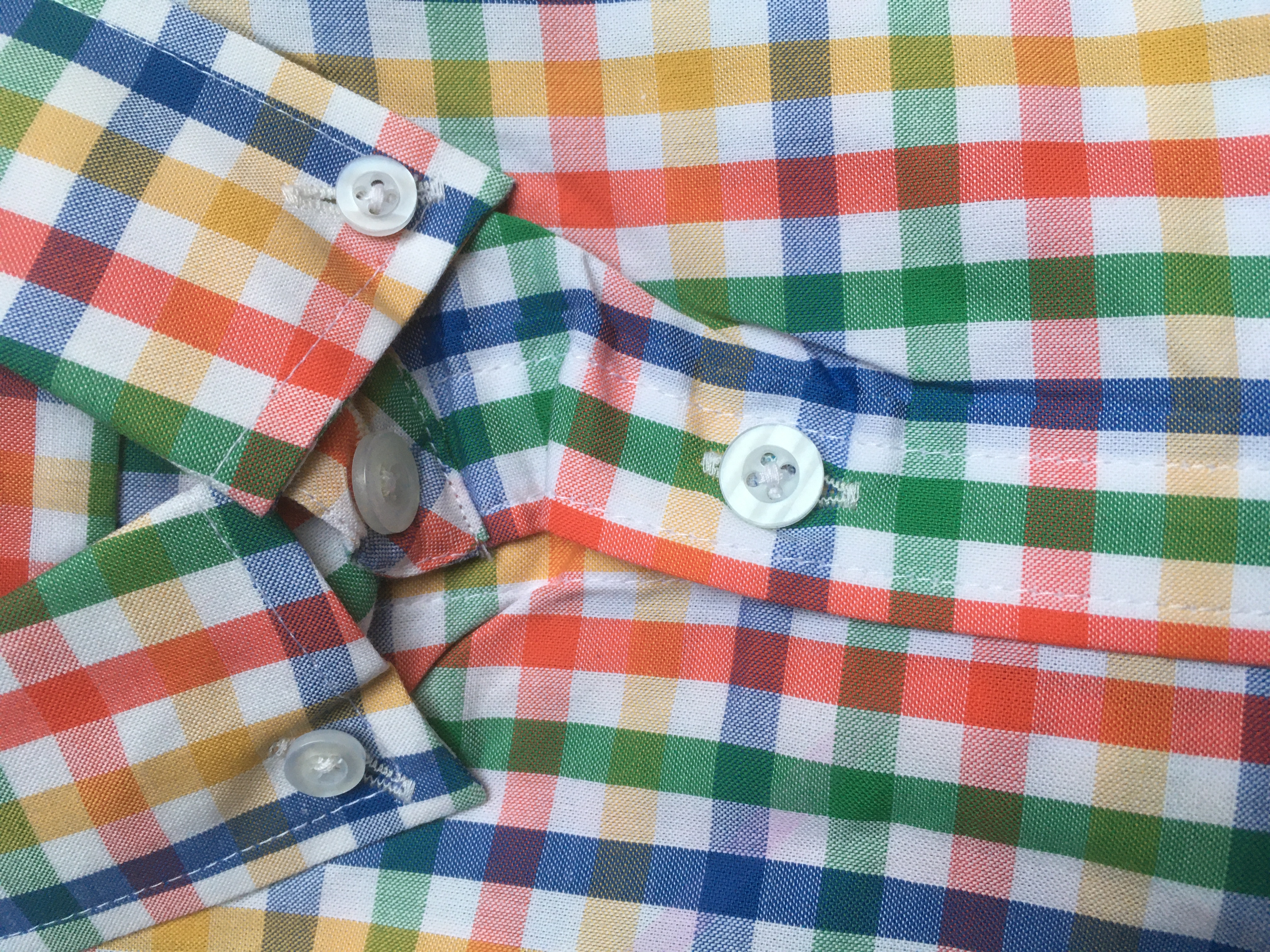 Sơ mi caro nhí chất cotton mềm, mịn, thoáng mát, lịch sự gọn gàng
