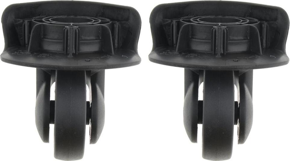 Phép Màu Sáng 2X DIY Nhựa Trái Phải Hành Lý Bánh Xe Xoay Thay Thế A65-Size S