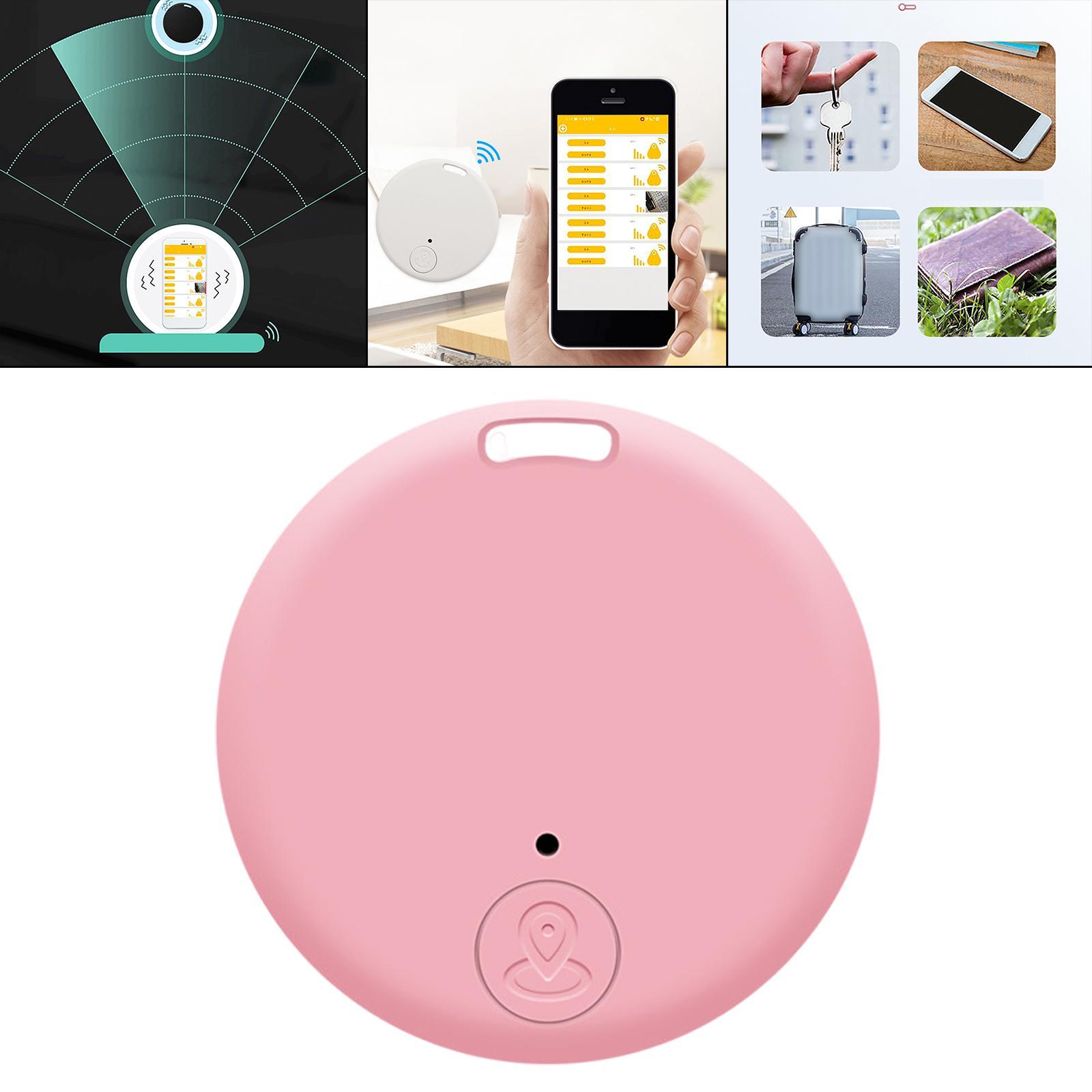 Set of 2 Bluetooth Tracker Locator Device with App Photo Control for Wallet